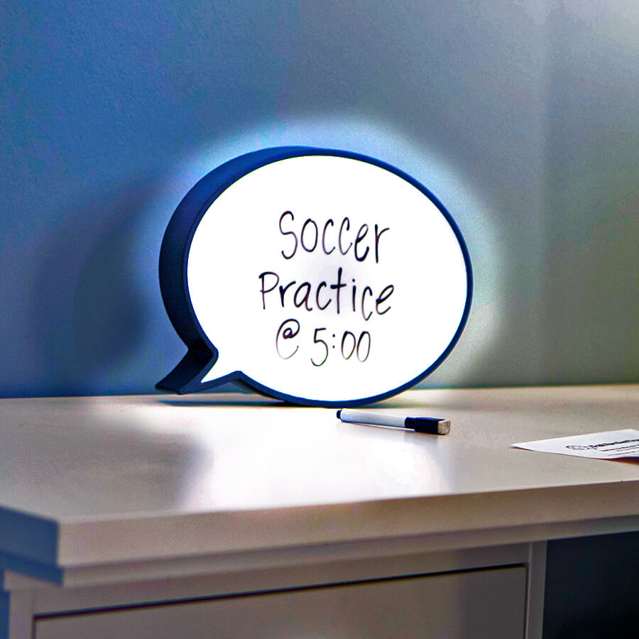 Image of Write It & Light It! Speech Bubble