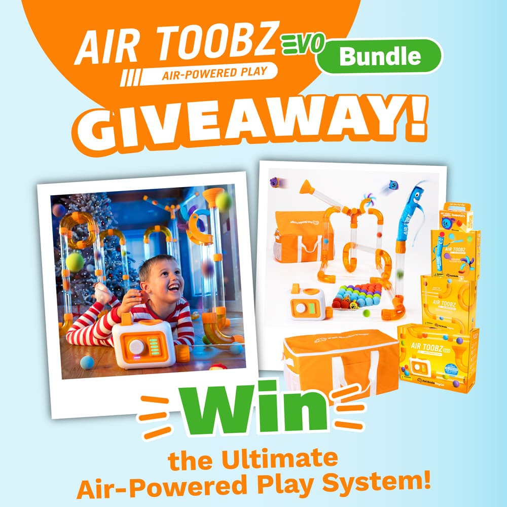 Fat Brain Toys Air Toobz Evo Bundle Giveaway!
