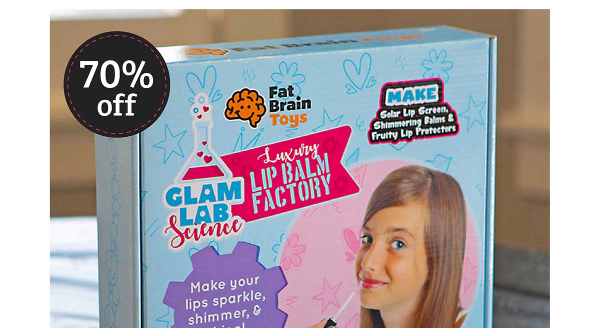 Glam Lab Science: Lip Balm Factory - 70% Off!