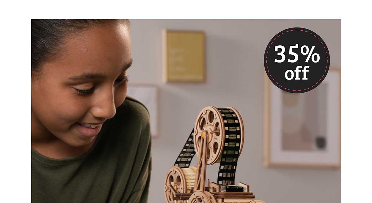 PuzzleGears: Movie Projector - 35% Off!
