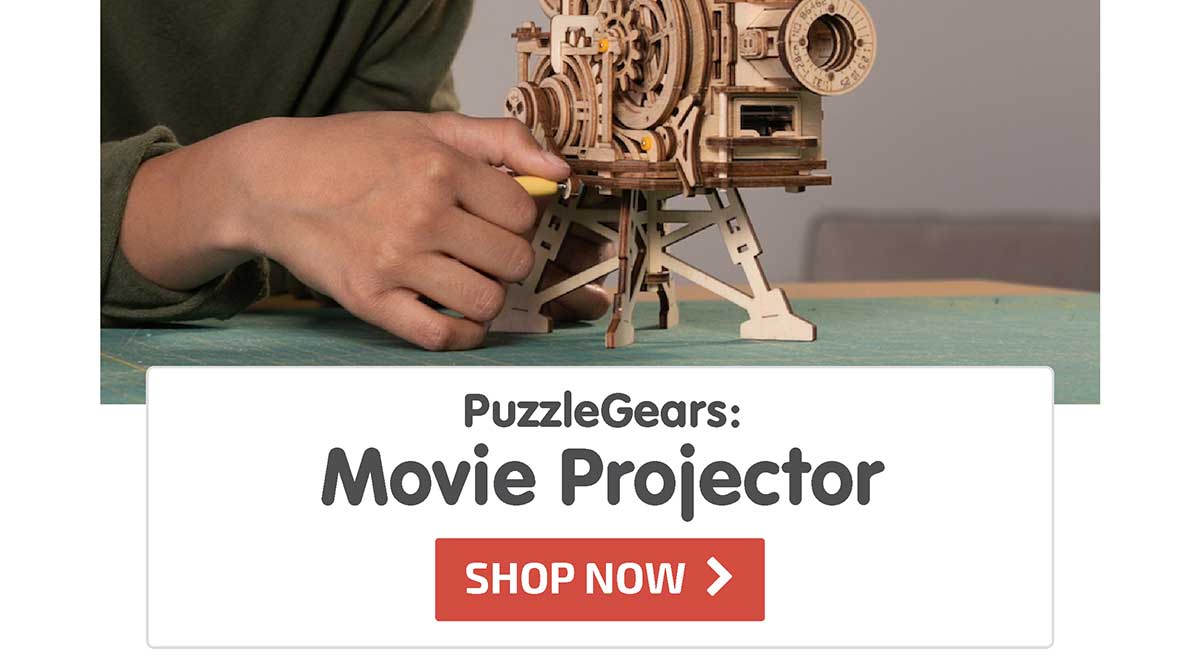 PuzzleGears: Movie Projector - 35% Off! - Shop Now