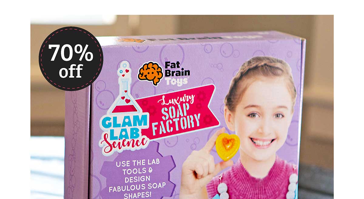 Glam Lab Science: Luxury Soap Factory - 70% Off!