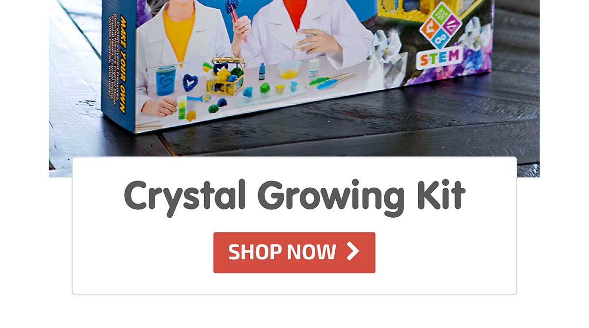 Glitz & Glow Crystal Growing Kit - 68% Off! - Shop Now