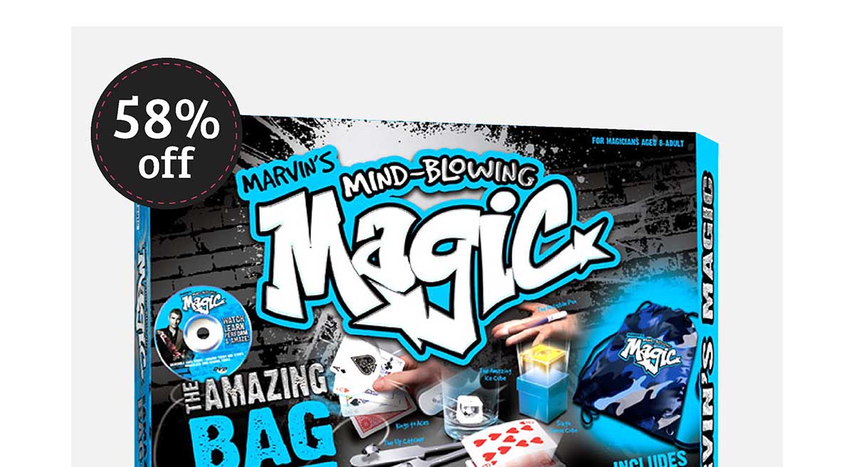 Mind-Blowing Magic - The Amazing Bag of Tricks - 58% Off!