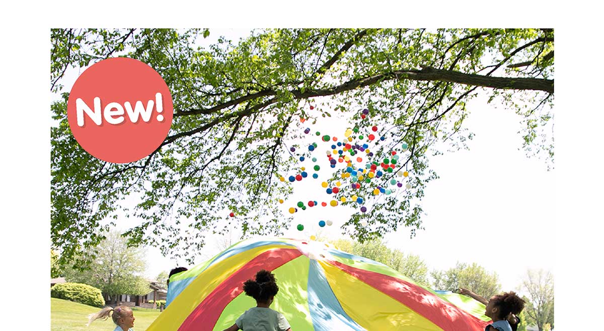 Up We Go! Giant Parachute and Ball Combo Pack