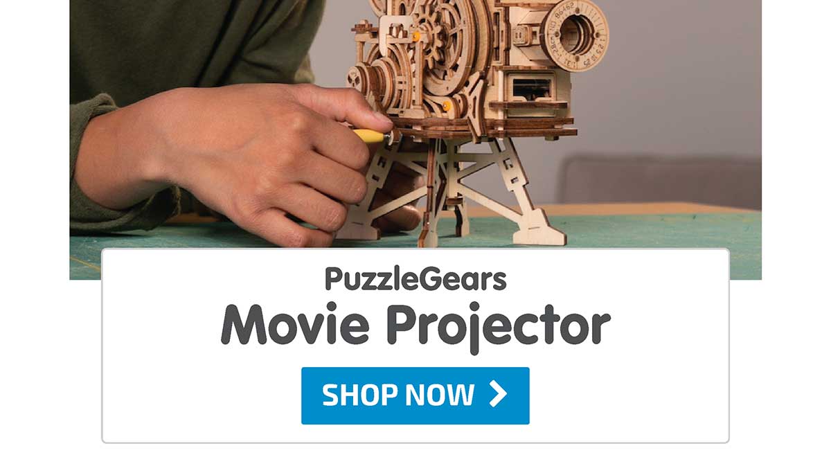 PuzzleGears: Movie Projector - Shop Now