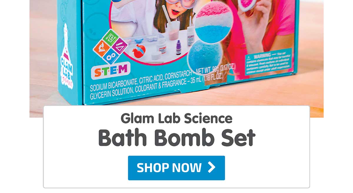 Glam Lab Science: Bath Bomb Set - Shop Now