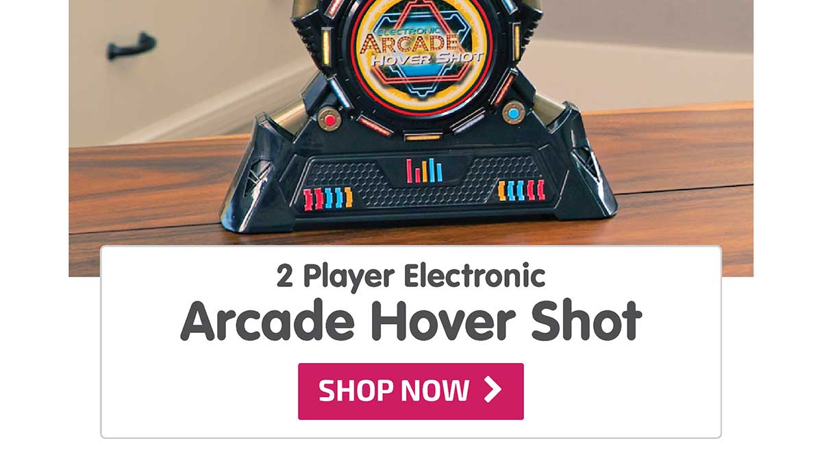 2 Player Electronic Arcade Hover Shot - Shop Now