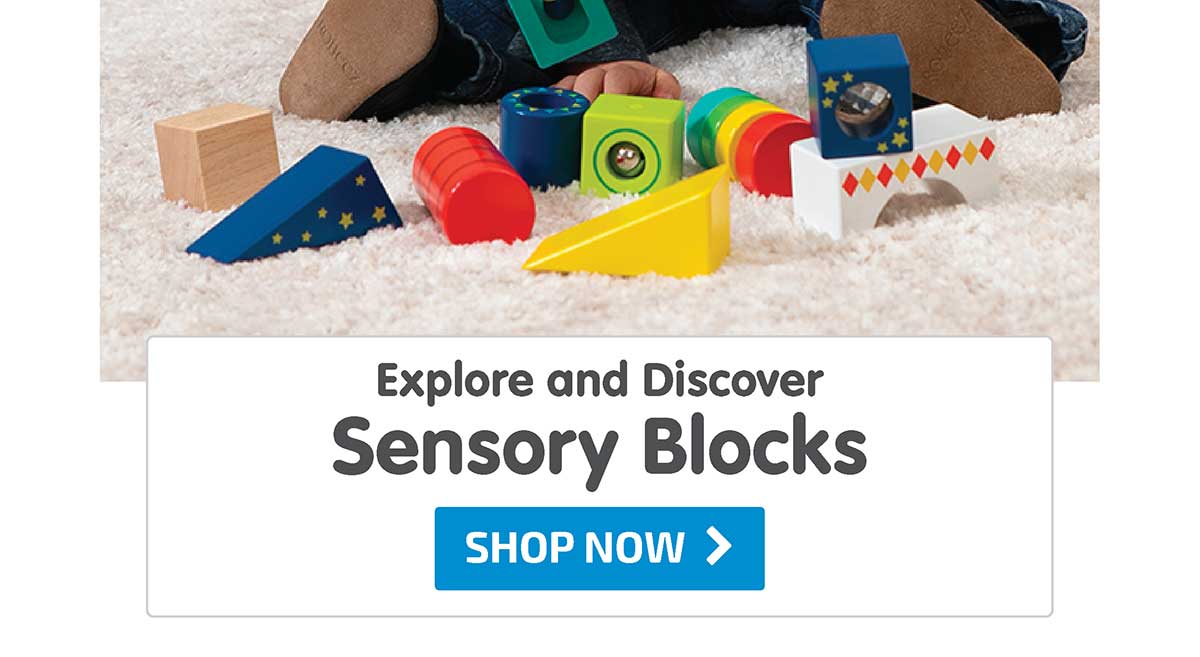 Explore and Discover Sensory Blocks - Shop Now