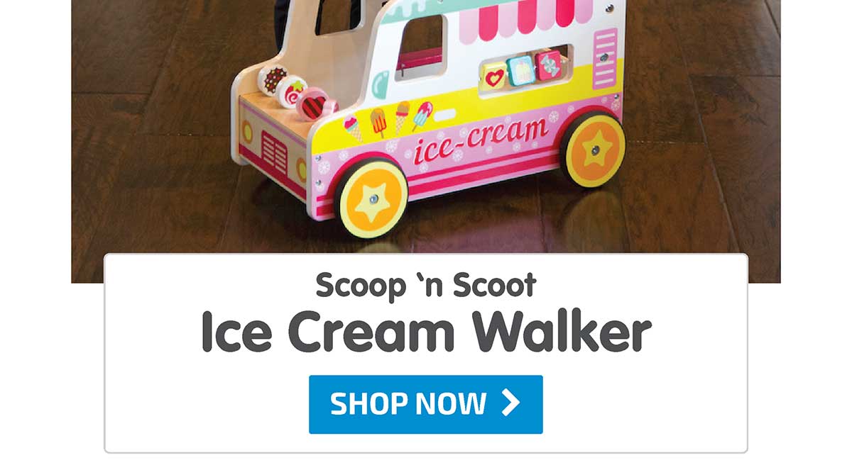 Scoop 'n Scoot Ice Cream Walker - Shop Now