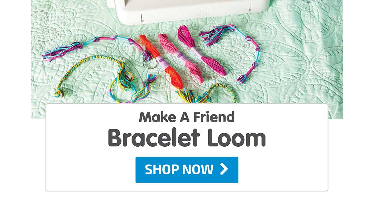 Make A Friend Bracelet Loom - Shop Now