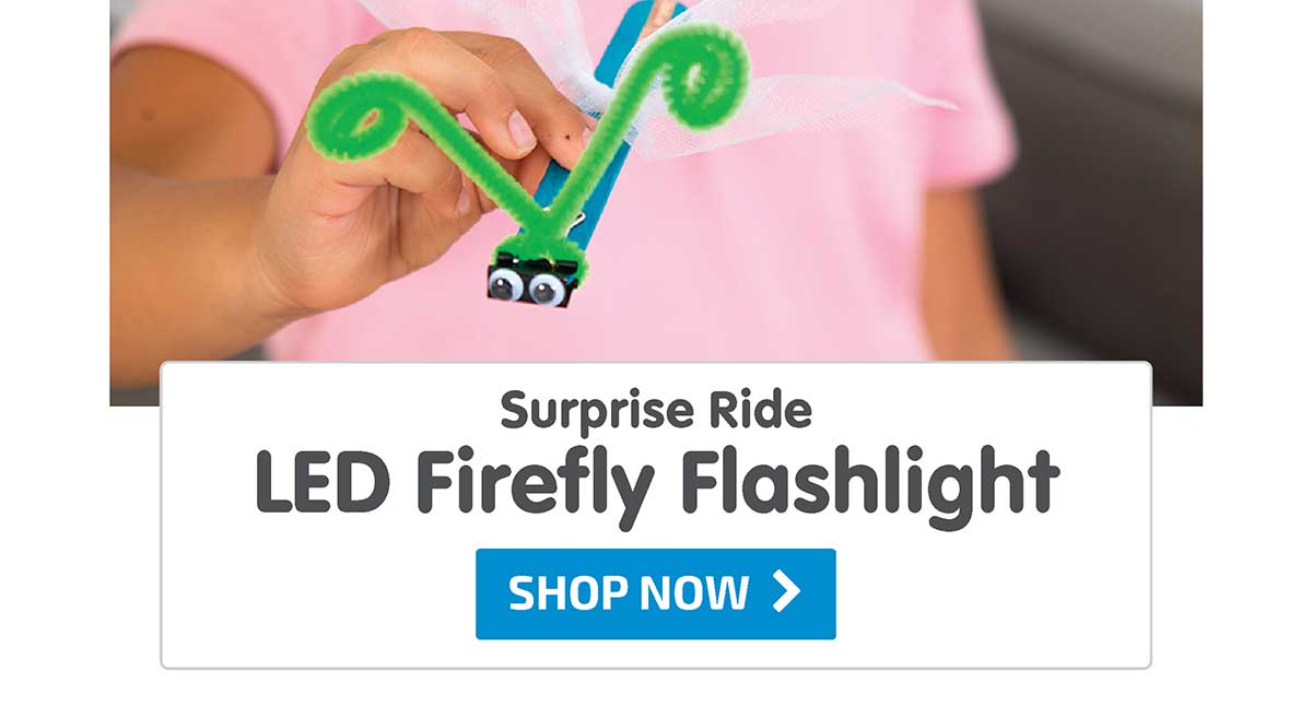 Surprise Ride - Make an LED Firefly Flashlight Activity Kit - Shop Now