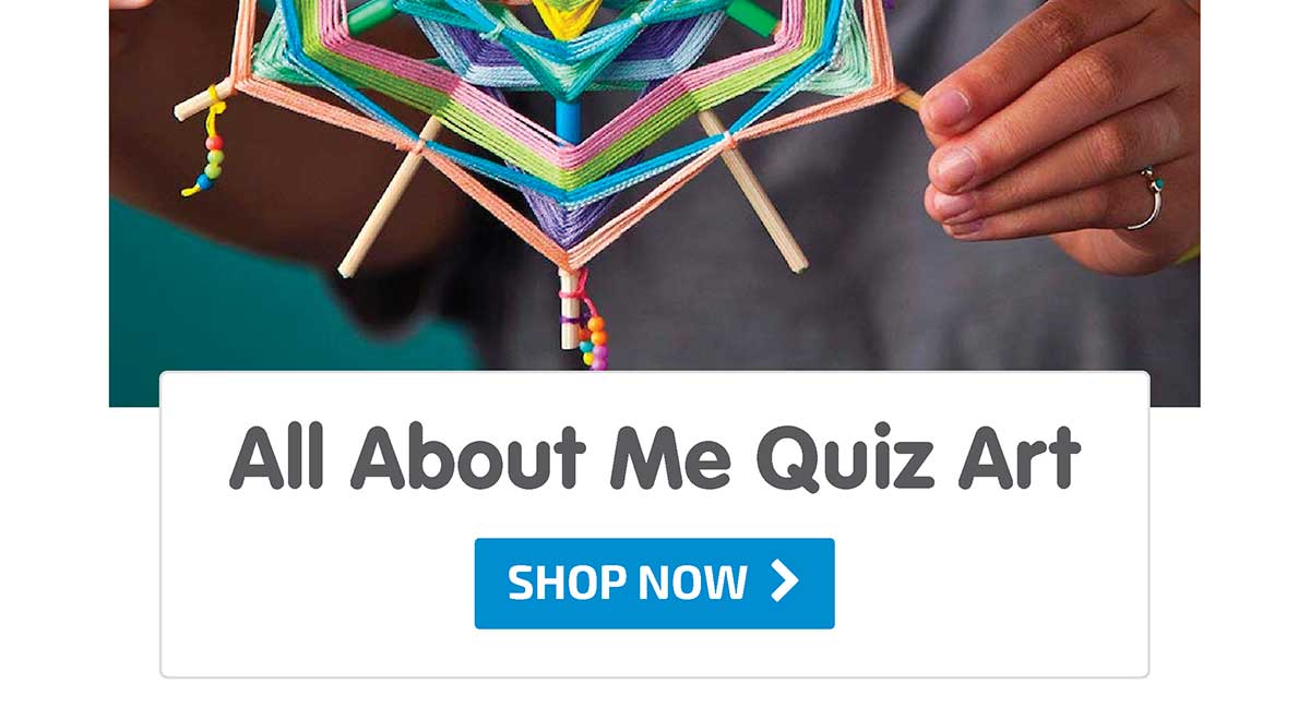 All About Me Quiz Art - Shop Now