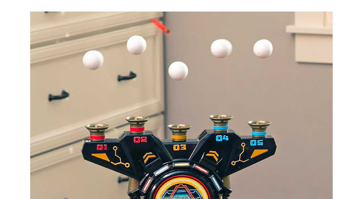 2 Player Electronic Arcade Hover Shot