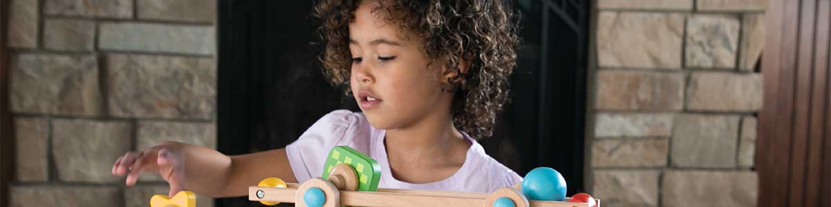 Roll 'n Go Wooden Marble Run