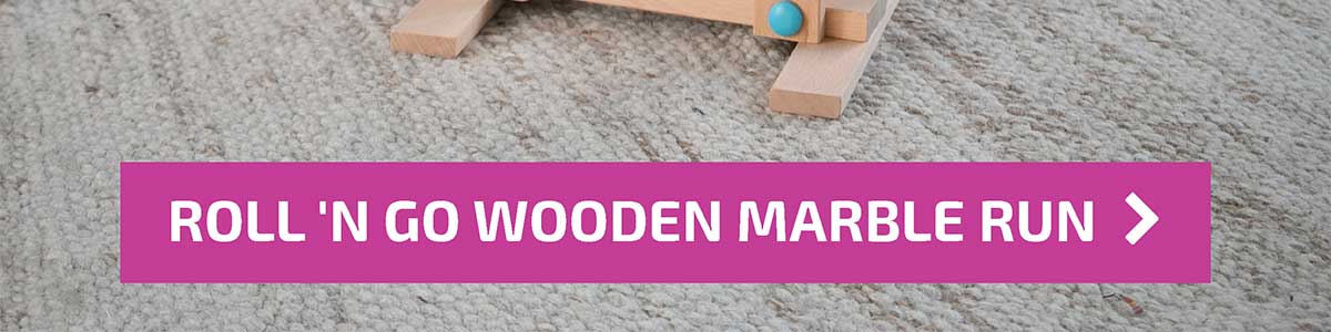JRoll 'n Go Wooden Marble Run - Shop Now