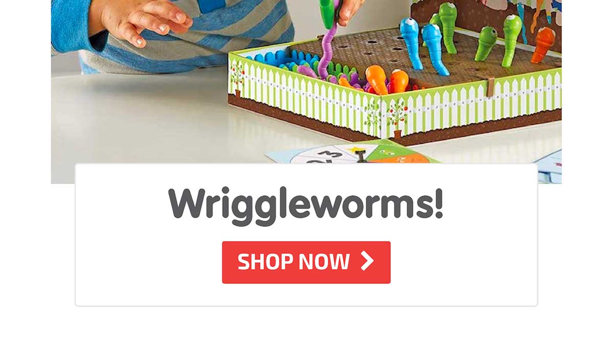 Wriggleworms! Fine Motor Activity Set - Shop Now