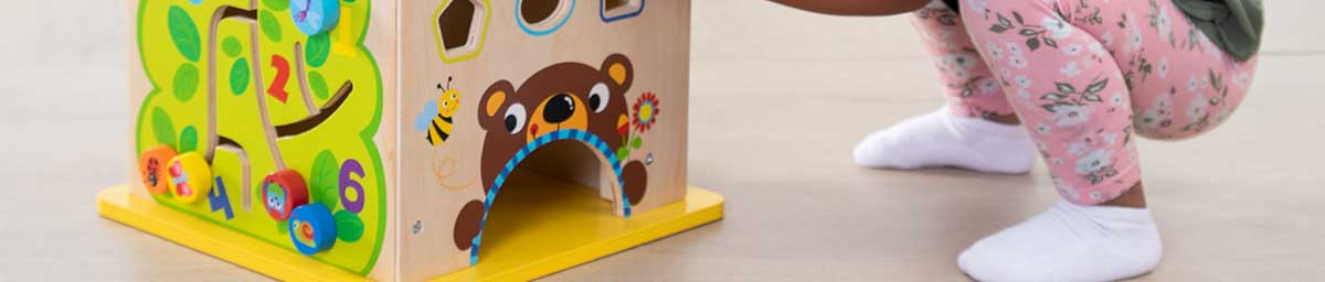 Deluxe Busy Time Play Cube