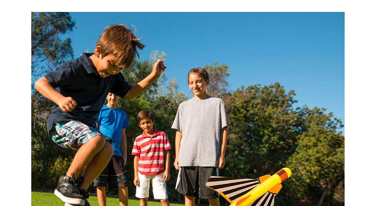 Stomp Rocket Stunt Planes