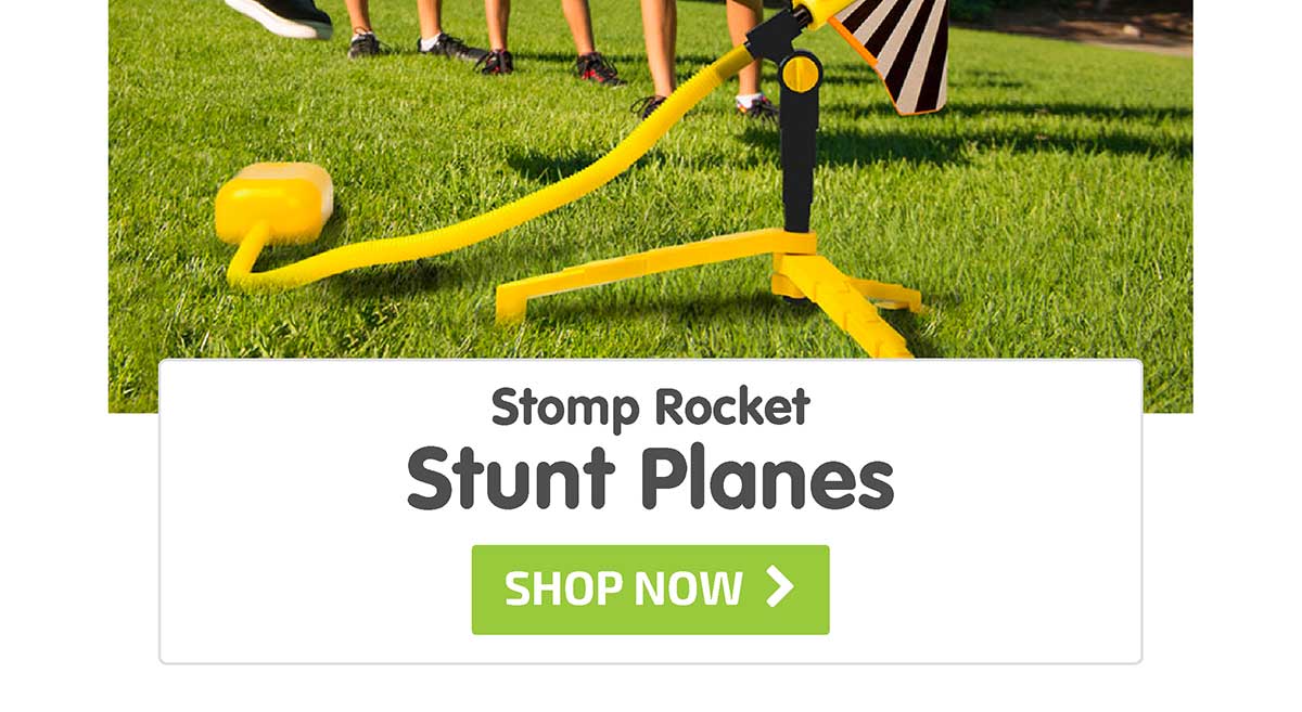 Stomp Rocket Stunt Planes - Shop Now