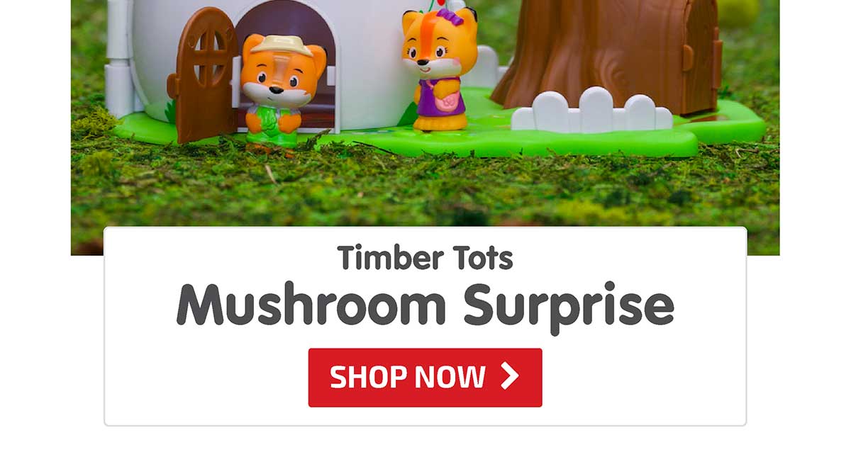 Timber Tots Mushroom Surprise - Shop Now