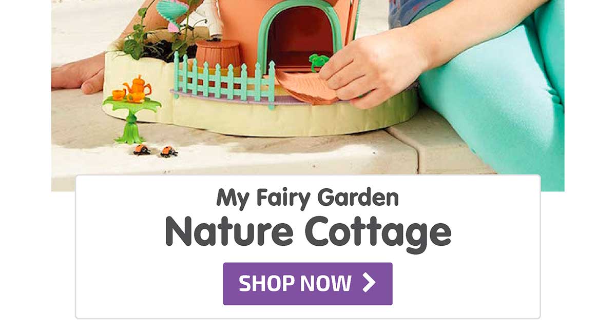 My Fairy Garden Nature Cottage - Shop Now