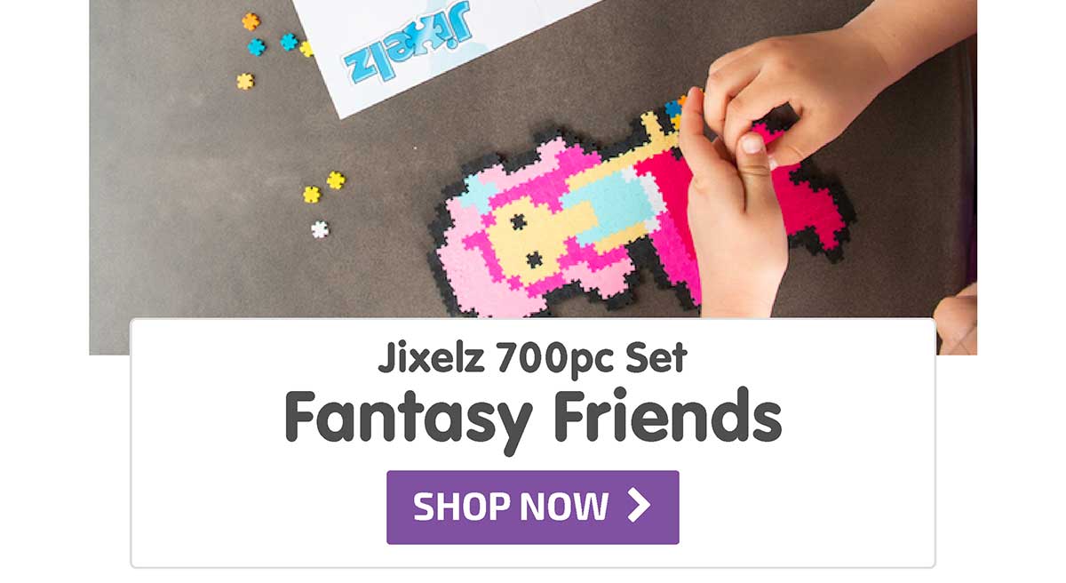 Jixelz 700pc Set - Fantasy Friends - Shop Now