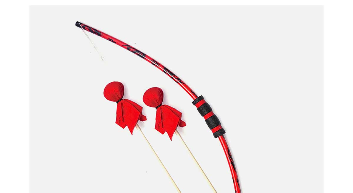 Dragon Bow & Arrows Set with Bulls Eye