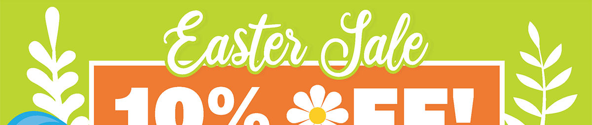 Easter Sale! 10% Off! Use Code BL-6779 at Checkout!