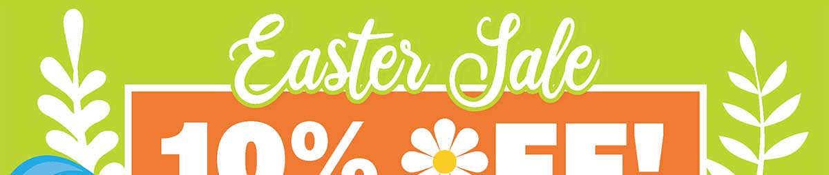 Easter Sale! 10% Off! Use Code BL-6779 at Checkout!