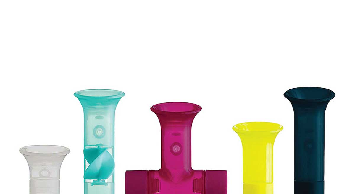Boon Pipes Building Bath Toy Multicolor