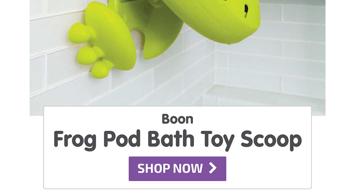 Boon Frog Pod Bath Toy Scoop - Green - Shop Now