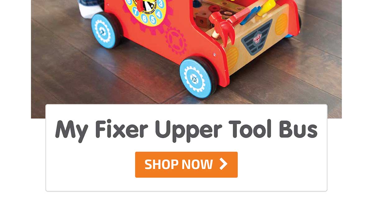 My Fixer Upper Tool Bus - Shop Now