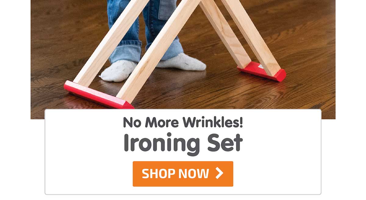 No More Wrinkles! Ironing Set - Shop Now