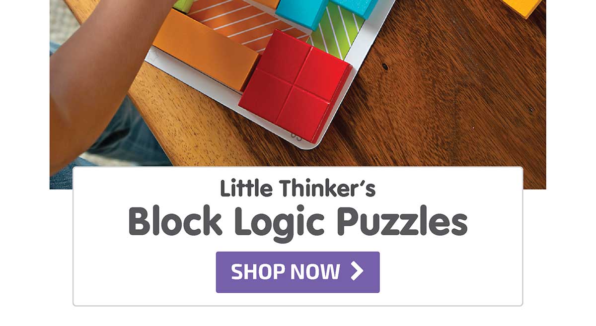 Little Thinker's Block Logic Puzzles - Shop Now