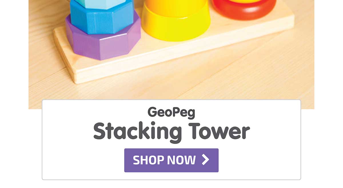 GeoPeg Stacking Tower - Shop Now