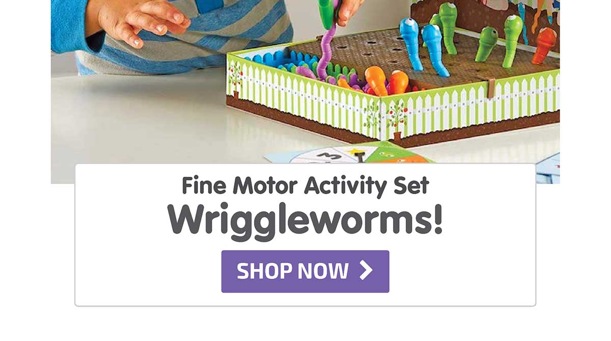 Wriggleworms! Fine Motor Activity Set - Shop Now