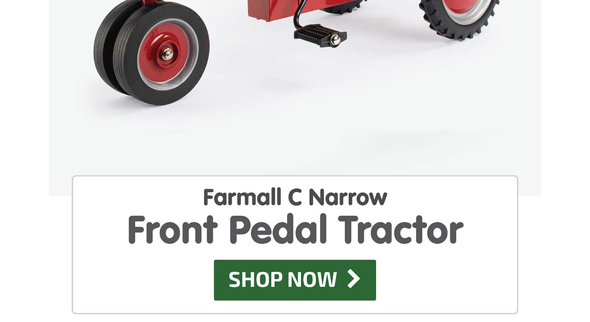 Farmal C Narrow Front Pedal Tractor - 15% Off - Shop Now