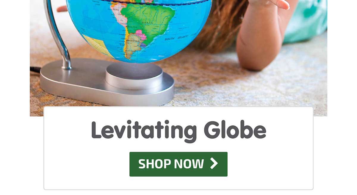 Levitating Illuminated Globe - 10% Off - Shop Now