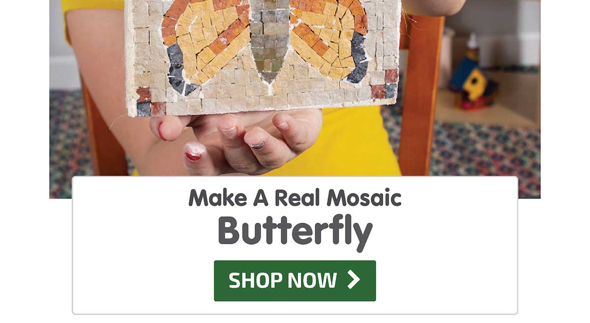 Make A Real Mosaic - Butterfly - 10% Off - Shop Now