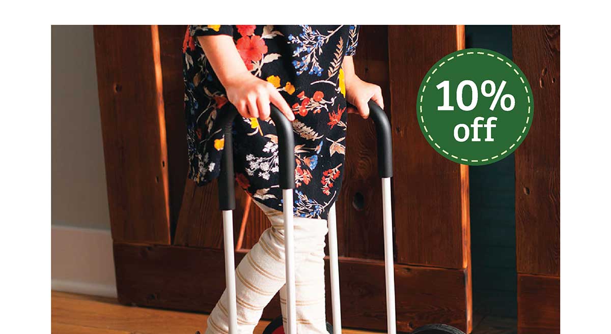 Walking Wheels - 10% Off
