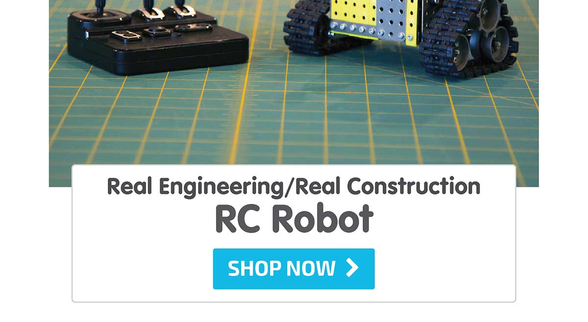 Real Engineering/Real Construction: RC Robot - Shop Now