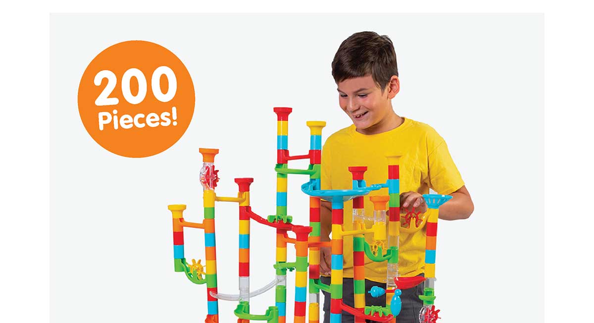 200pc Mega Marble Run Marathon