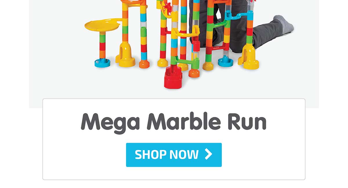 200pc Mega Marble Run Marathon - Shop Now