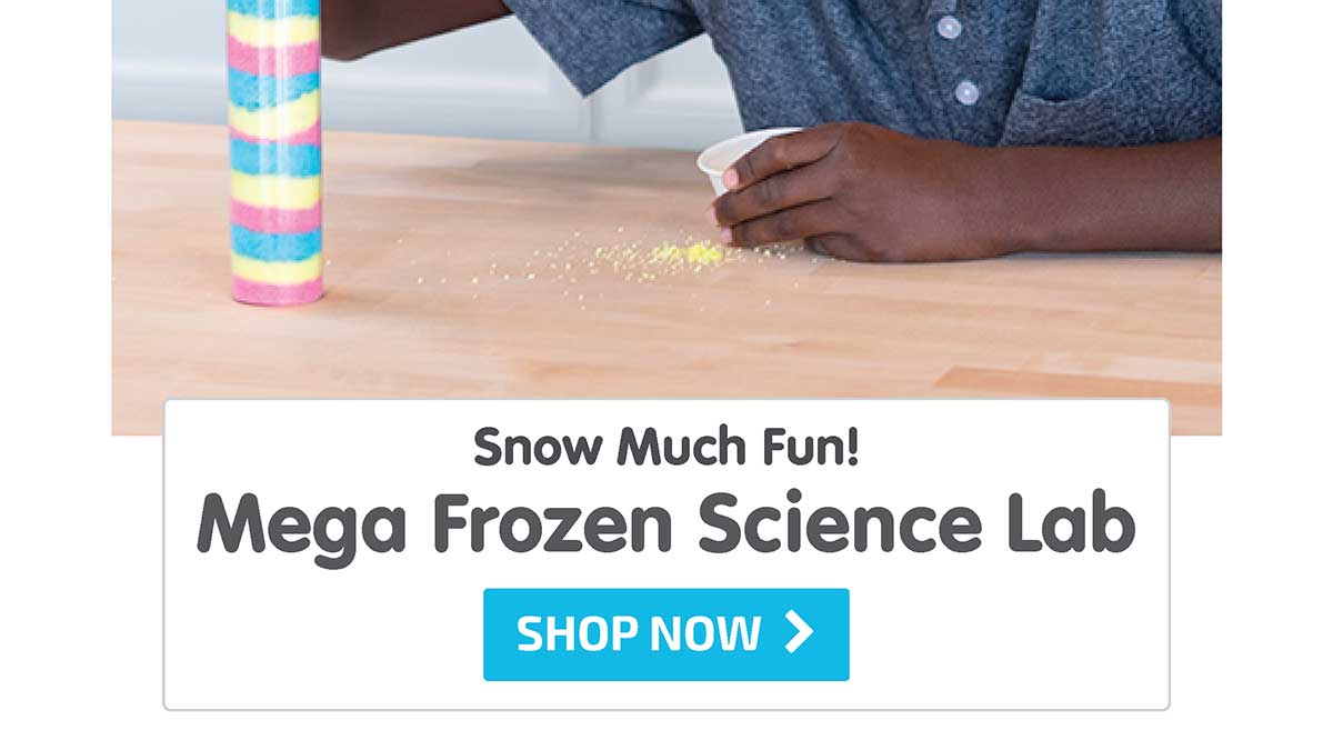 Snow Much Fun! Mega Frozen Science Lab - Shop Now
