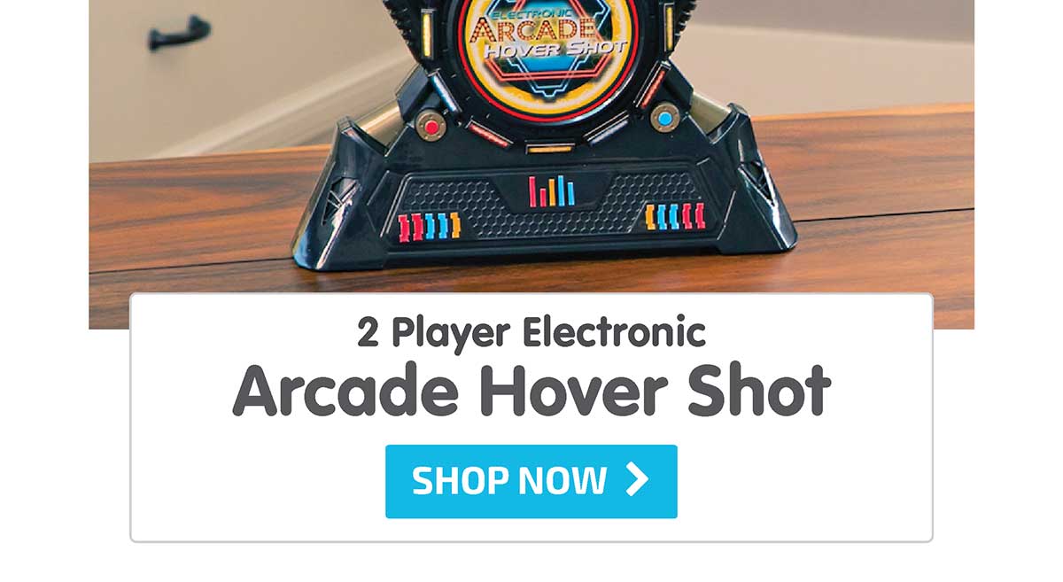 2 Player Electronic Arcade Hover Shot - Shop Now