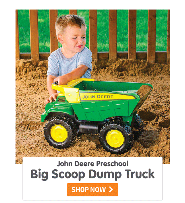 John Deere Preschool 21 inch Big Scoop Dump Truck