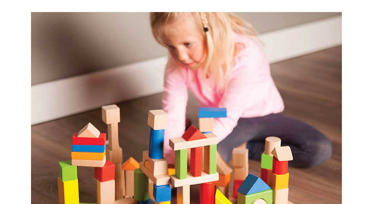 TimberBlocks - 100 Piece Wooden Block Set