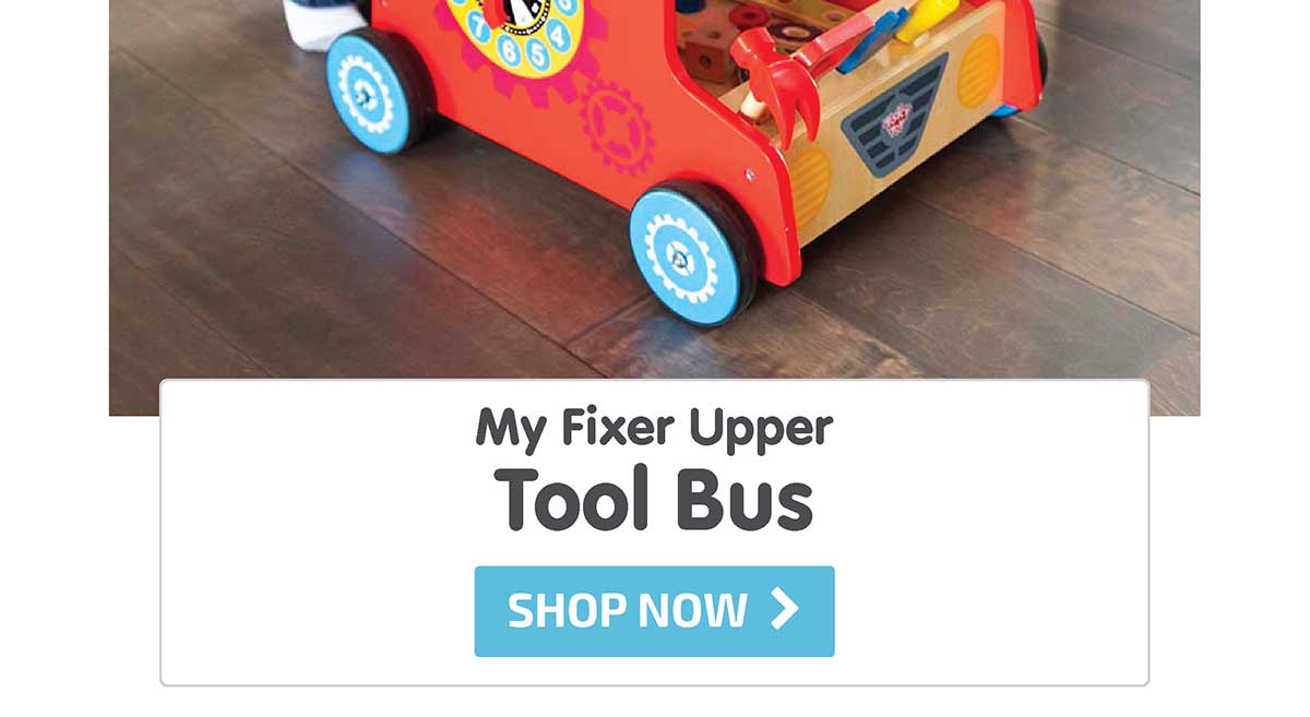 My Fixer Upper Tool Bus - Shop Now