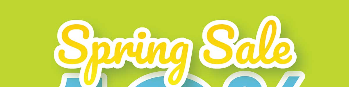Spring Sale! 10% Off Your Entire Purchase
